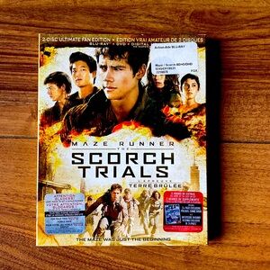 Maze Runner -  the Scorch Trails on Blue-Ray and DVD